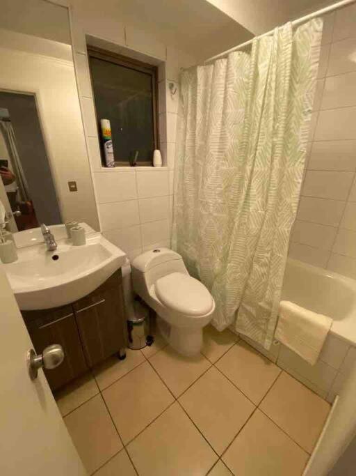 Comodo Departamento En El Centro De Stgo Apartment Сантяго Екстериор снимка